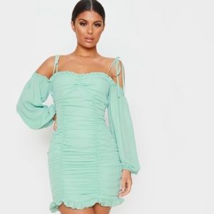 Long Sleeve Sage Dress